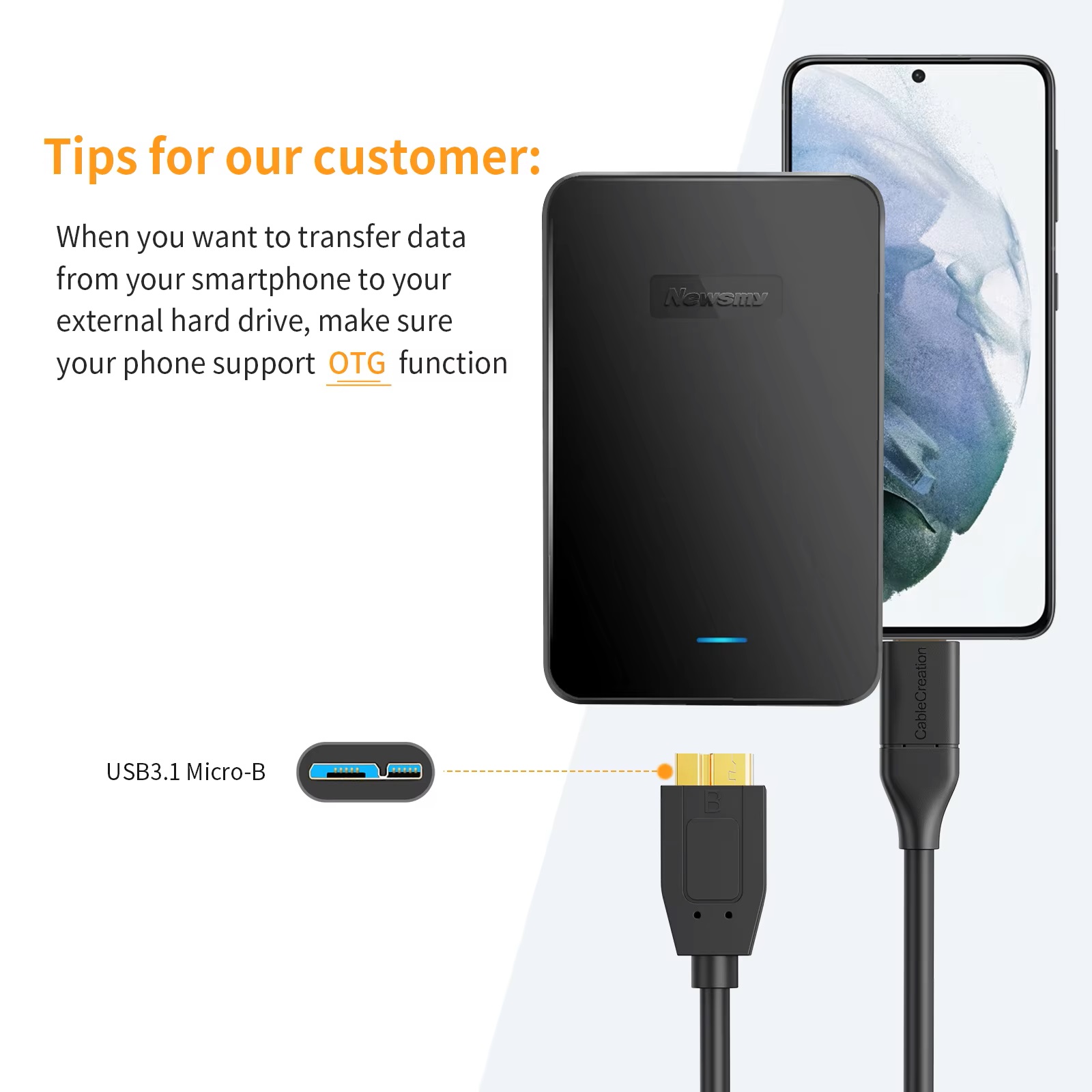 Type c to micro b 3.0 07